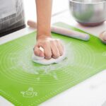 Tapis de Pâtisserie en silicone épais et antiadhésif -Vert