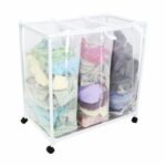 Trieuse De Linge Triple Avec Roues-870*400*700mm