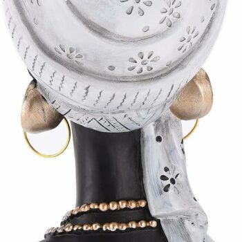 Statue Femme Africaine en résine 30 CM