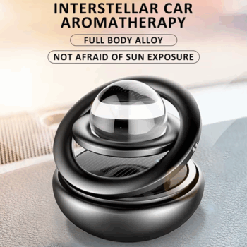 Diffuseur d'aromathérapie Solaire Rotatif Pour Voiture