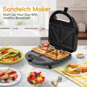Appareil à Panini SOKANY multifonction sk907 - 750W - Noir