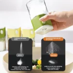 Distributeur de sel 2 en 1 et 0,5 gramme