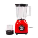 Mixeur avec un bol de 1,5 litres Sokany SK-168 avec un moulin à café, rouge