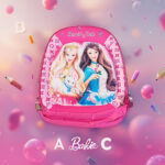 Sac à dos Barbie princesse – Rose