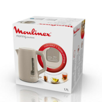 Bouilloire électrique Morning BY2M0B10 – 1,7 L Gris Chaud