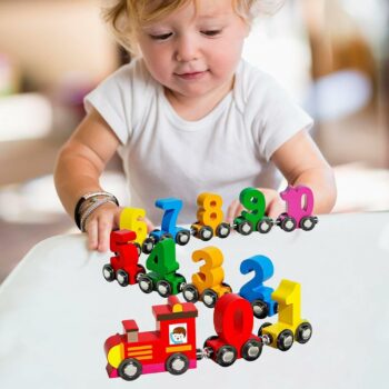 Puzzle de Train numérique