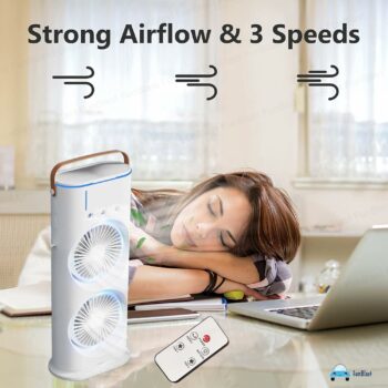 ventilateur brumisateur à double extrémité