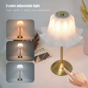 Lampe à Poser  – Élégance Rétro & Technologie LED