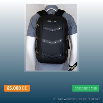 Sac à Dos Pc LULUGAO Noir