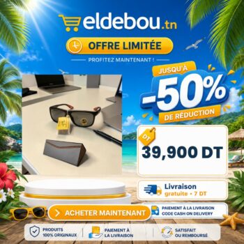 LUNETTES HOMME RAY BAN 2 AVEC ETUI ELEGANT