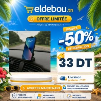 Support téléphone magnétique