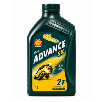 HUILE MOTEUR MOTO SHELL ADVANCE SX 2 – 2 TEMPS
